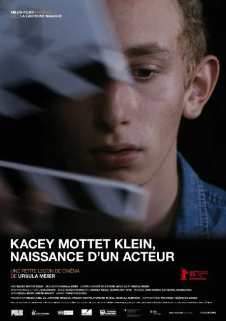 Kacey Mottet Klein, Naissance d’un acteur